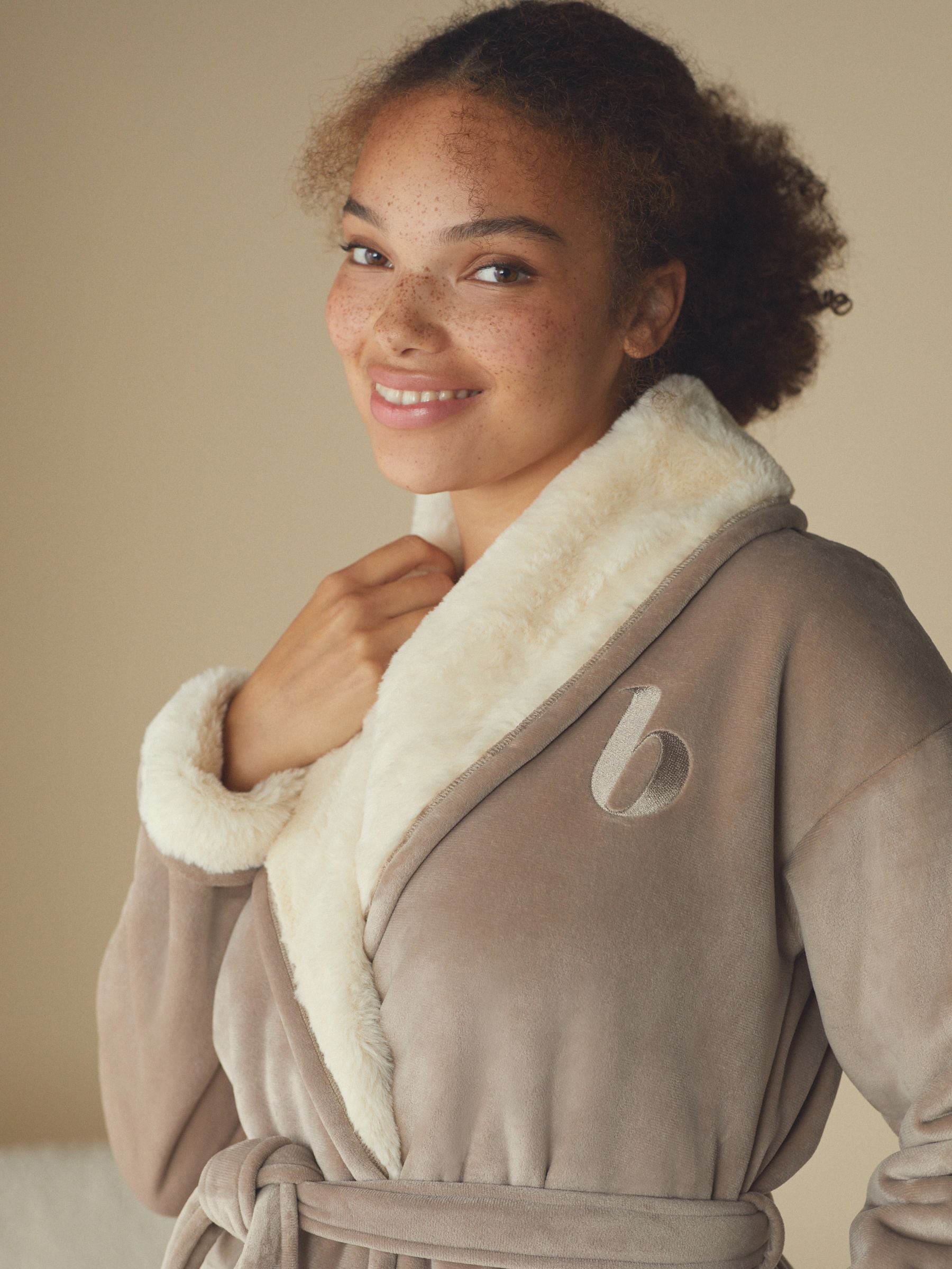 B by Ted Baker Mink - Behaaglijke kamerjas
