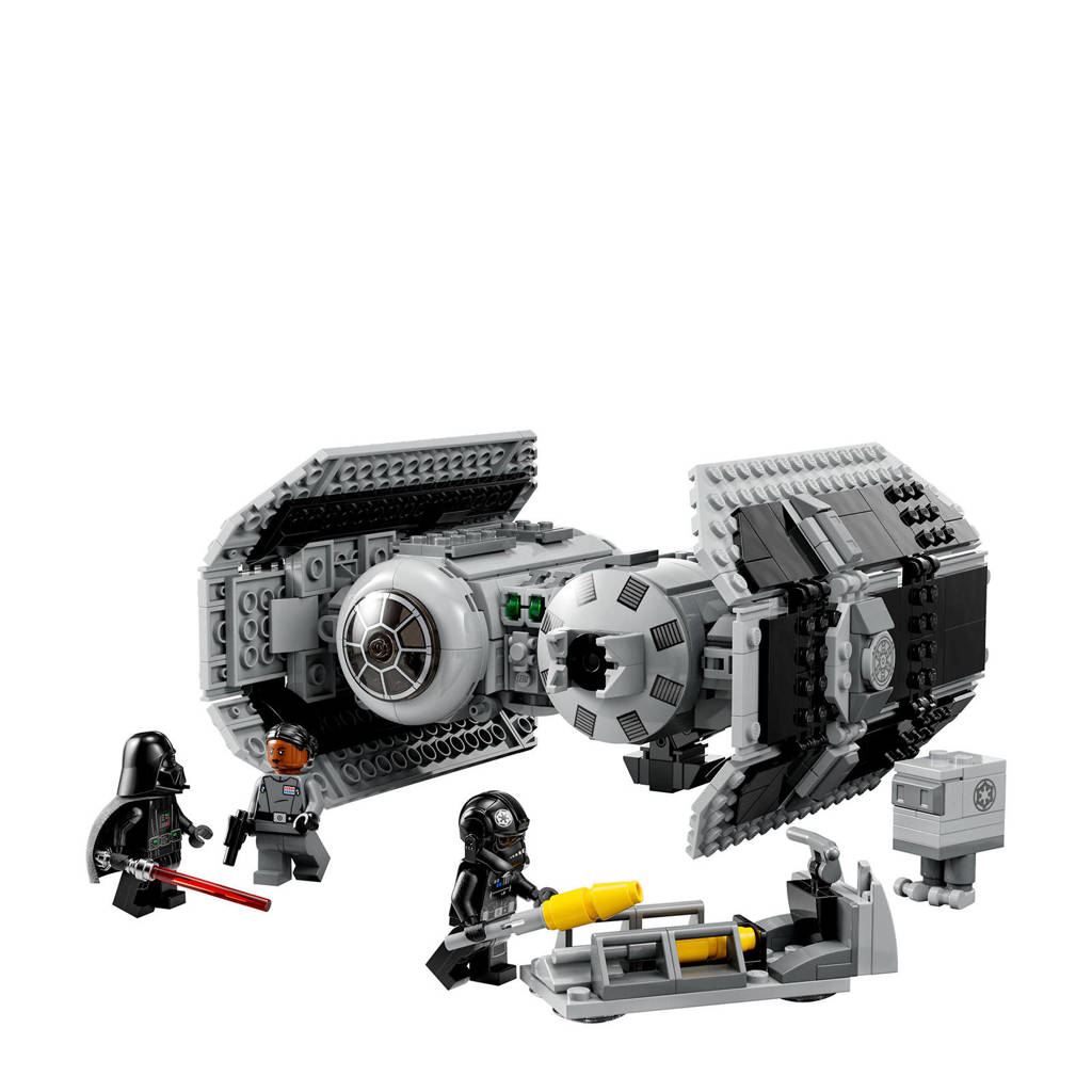 Tie BomberTIE Bomber, Starfighter Bouwpakket met Darth Vader en Gonk Droid 75347