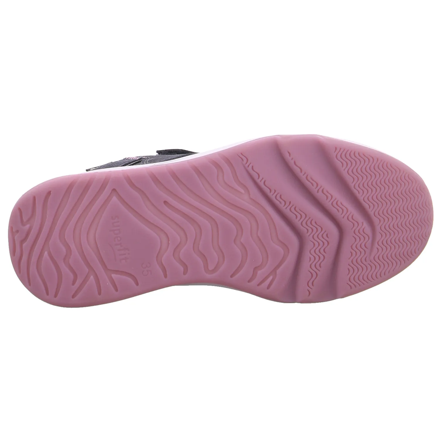 SUPERFIT Jugend-Boot Grau Textil  Sneaker high