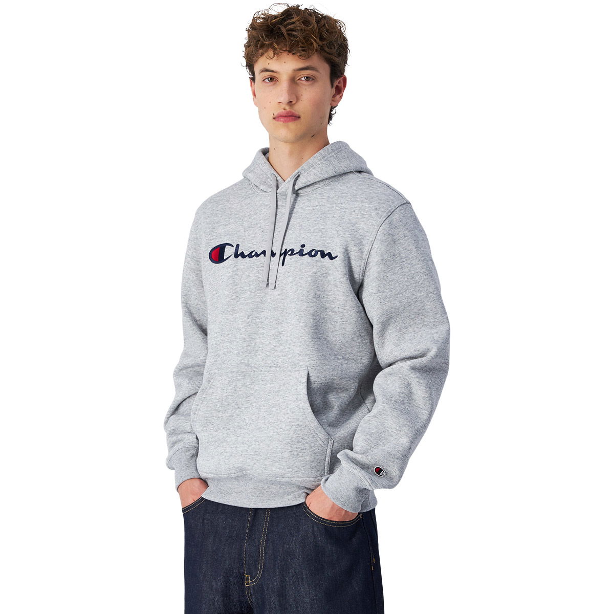 Champion Script Logo Hættetrøje Herre