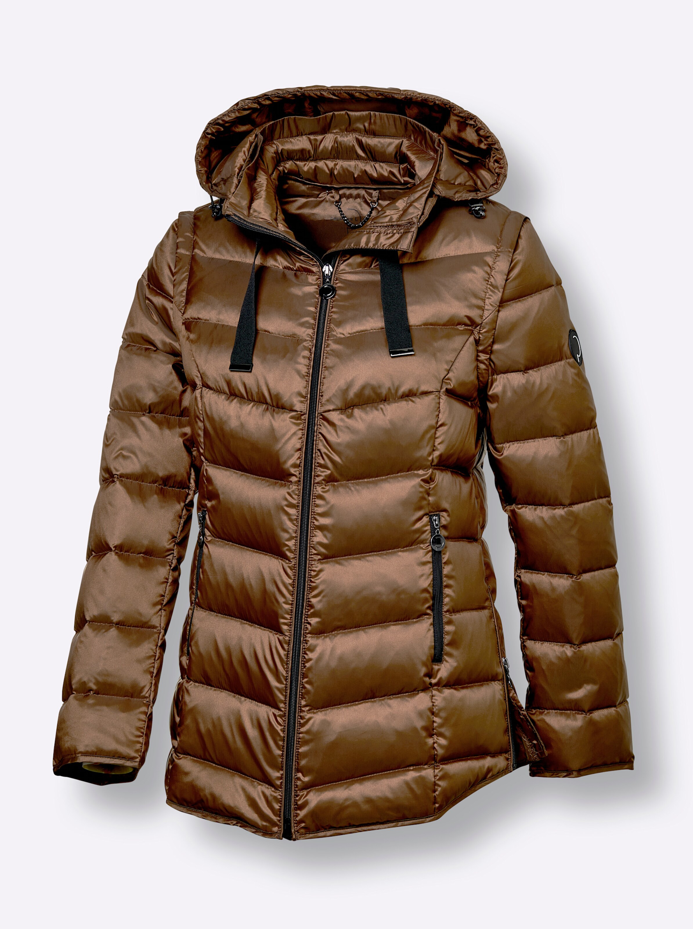 CREATION L PREMIUM Daunen-Steppjacke in braun