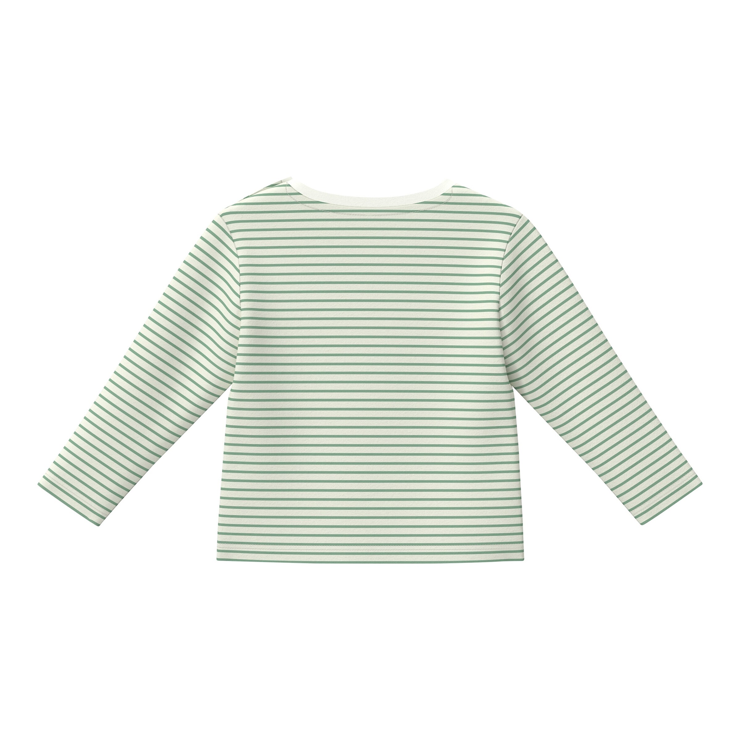 s.Oliver Shirt langarm Ringel natur/grün
