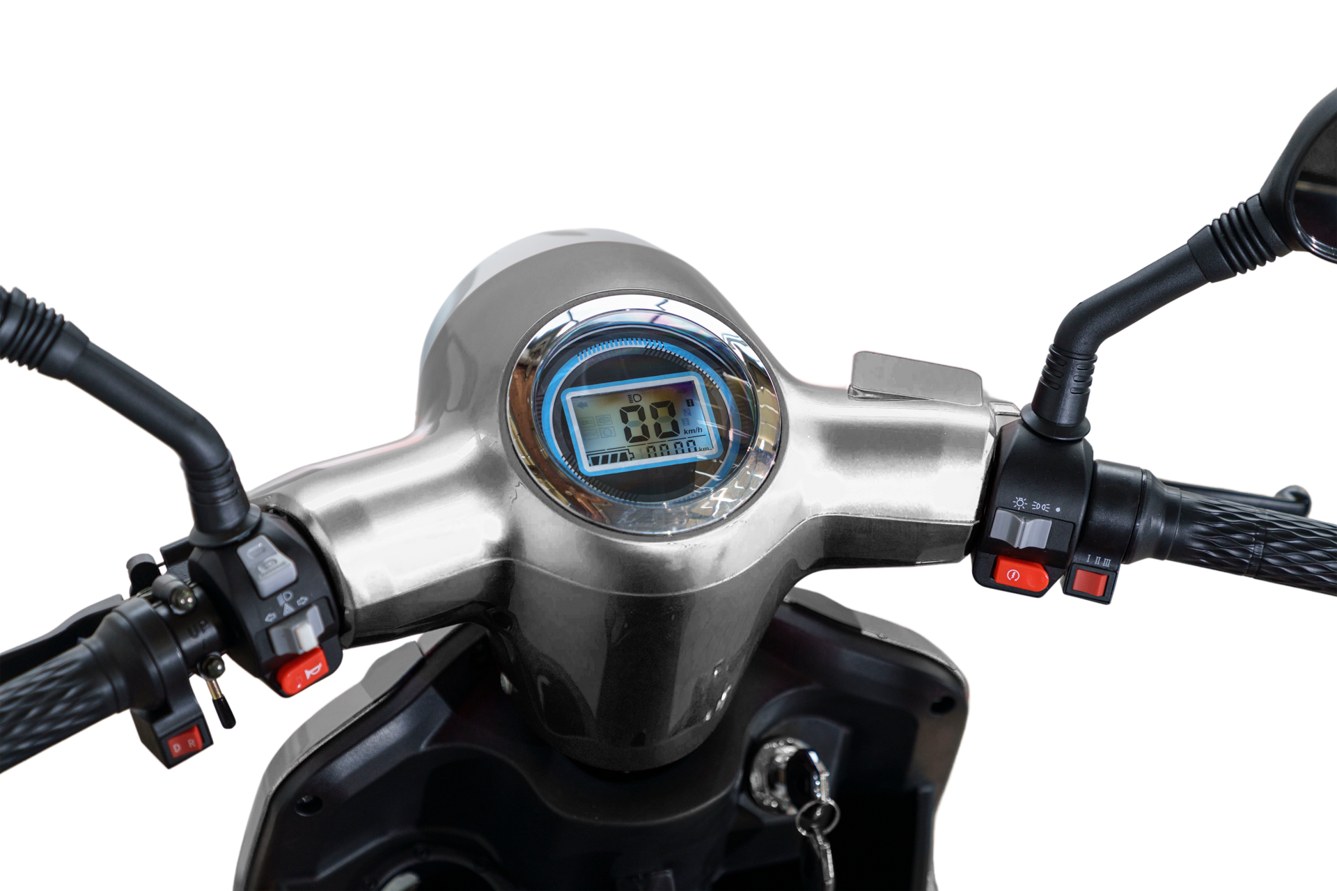 Stormborn R4 Elektromobil 25 km/h silber