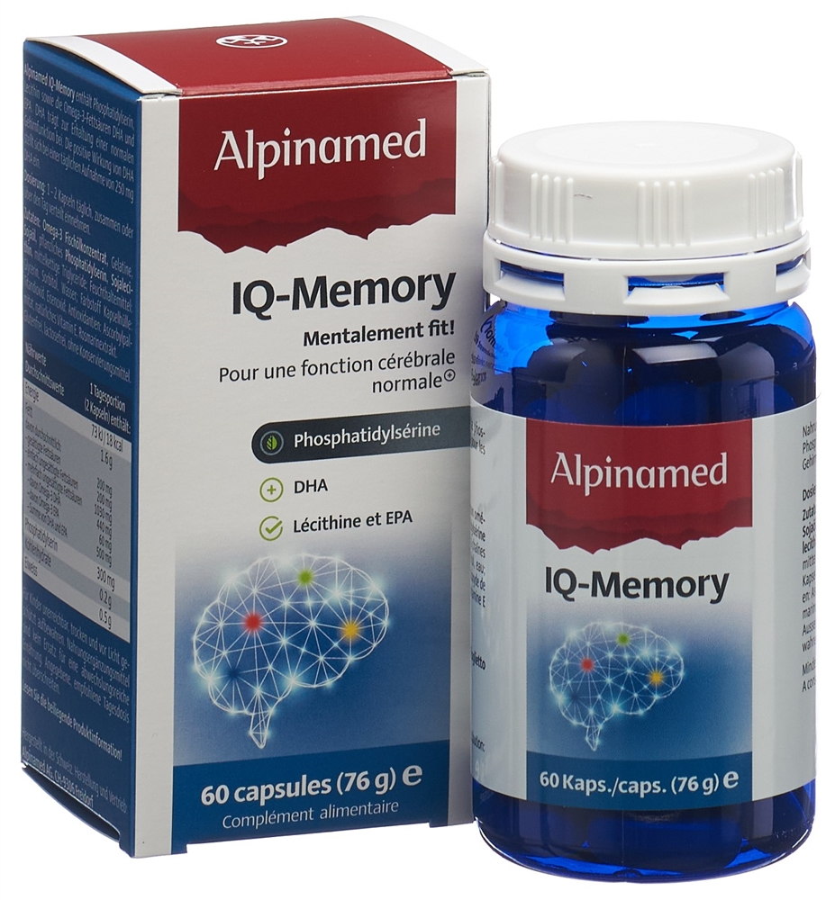 ALPINAMED IQ-Memory Kaps Ds 60 Stk