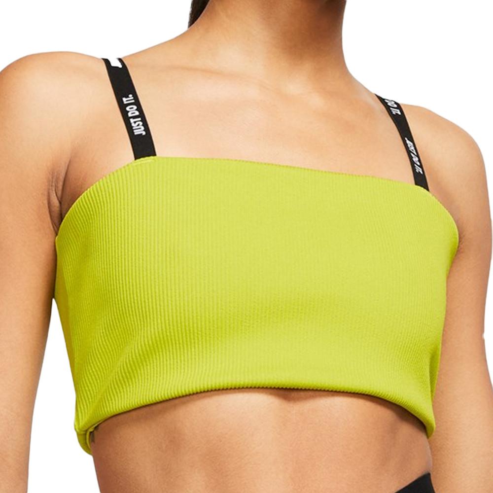 Nike Top Vert Femme Nike Rib