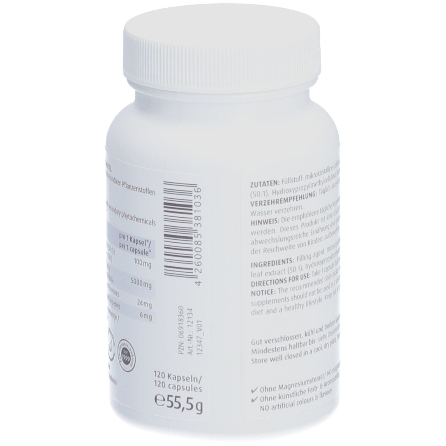 ZeinPharma® Ginkgo Biloba Kapseln 100 mg