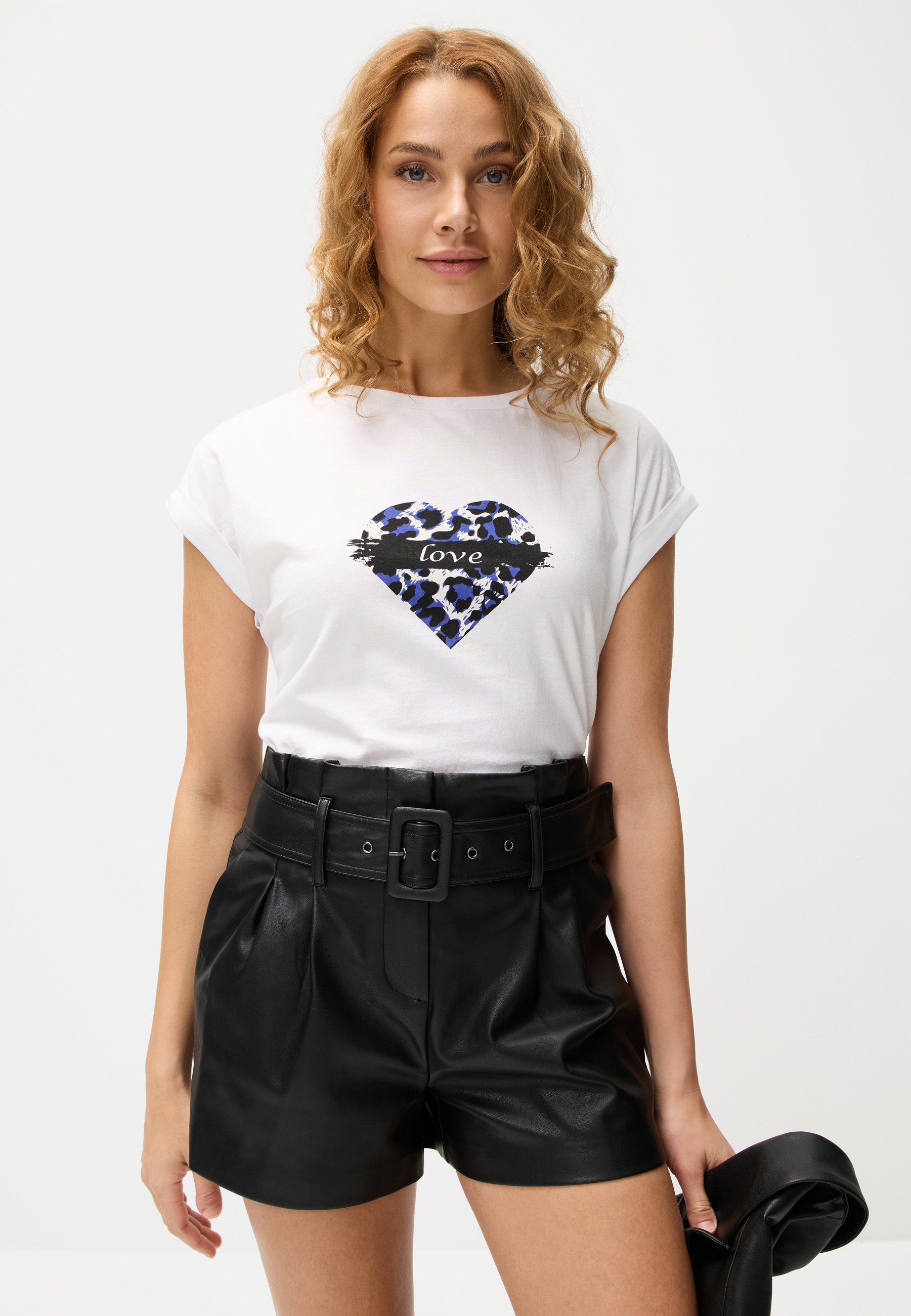 LASCANA Print-Shirt , aus Baumwolle, Damen T-Shirt, Basic