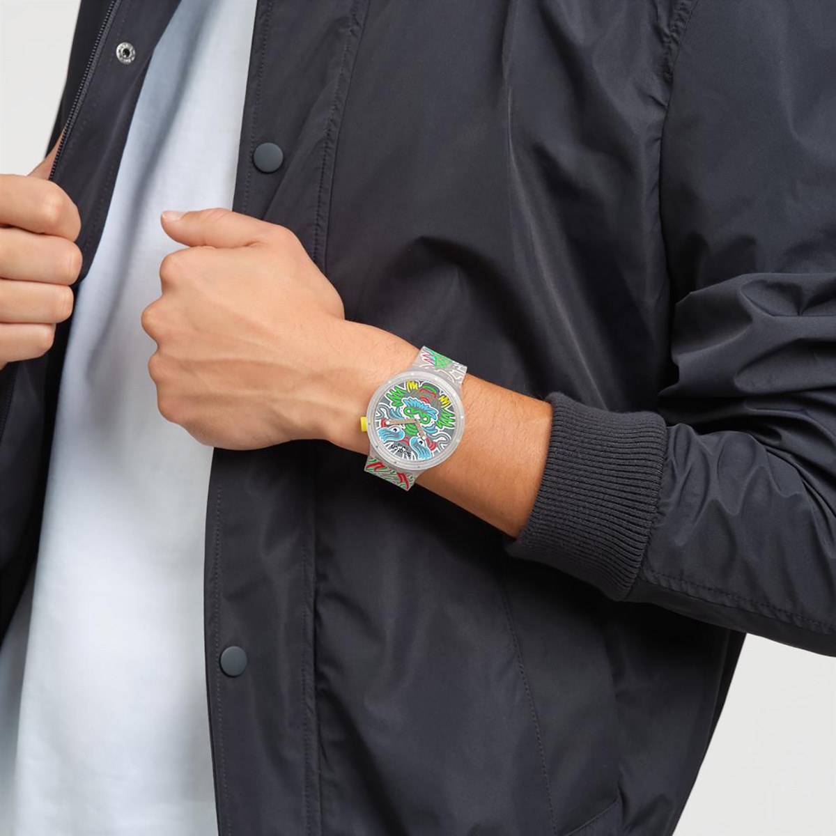 Montre Swatch Dragon In Cloud