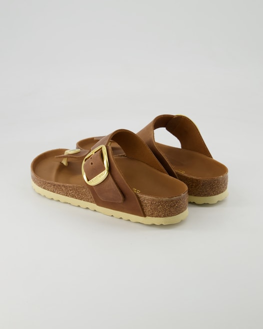 Birkenstock Gizeh Big Buckle Zehentrenner in Braun