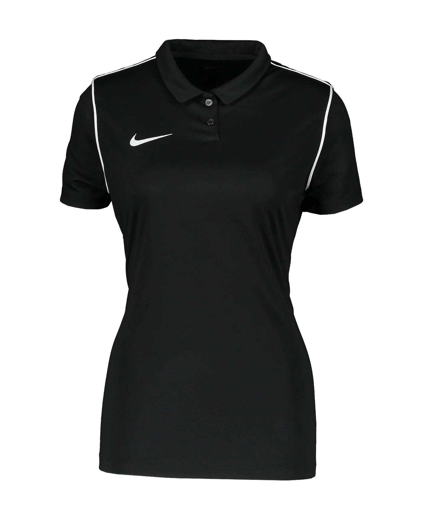 Nike Park 20 Poloshirt Damen Schwarz Weiss F010