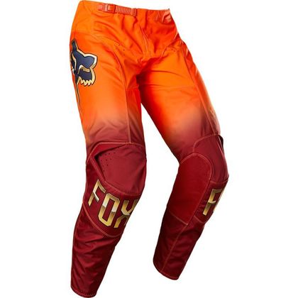 Pantalon cross Fox YOUTH 180 CNTRO - FLUO ORANGE - Orange / Noir
