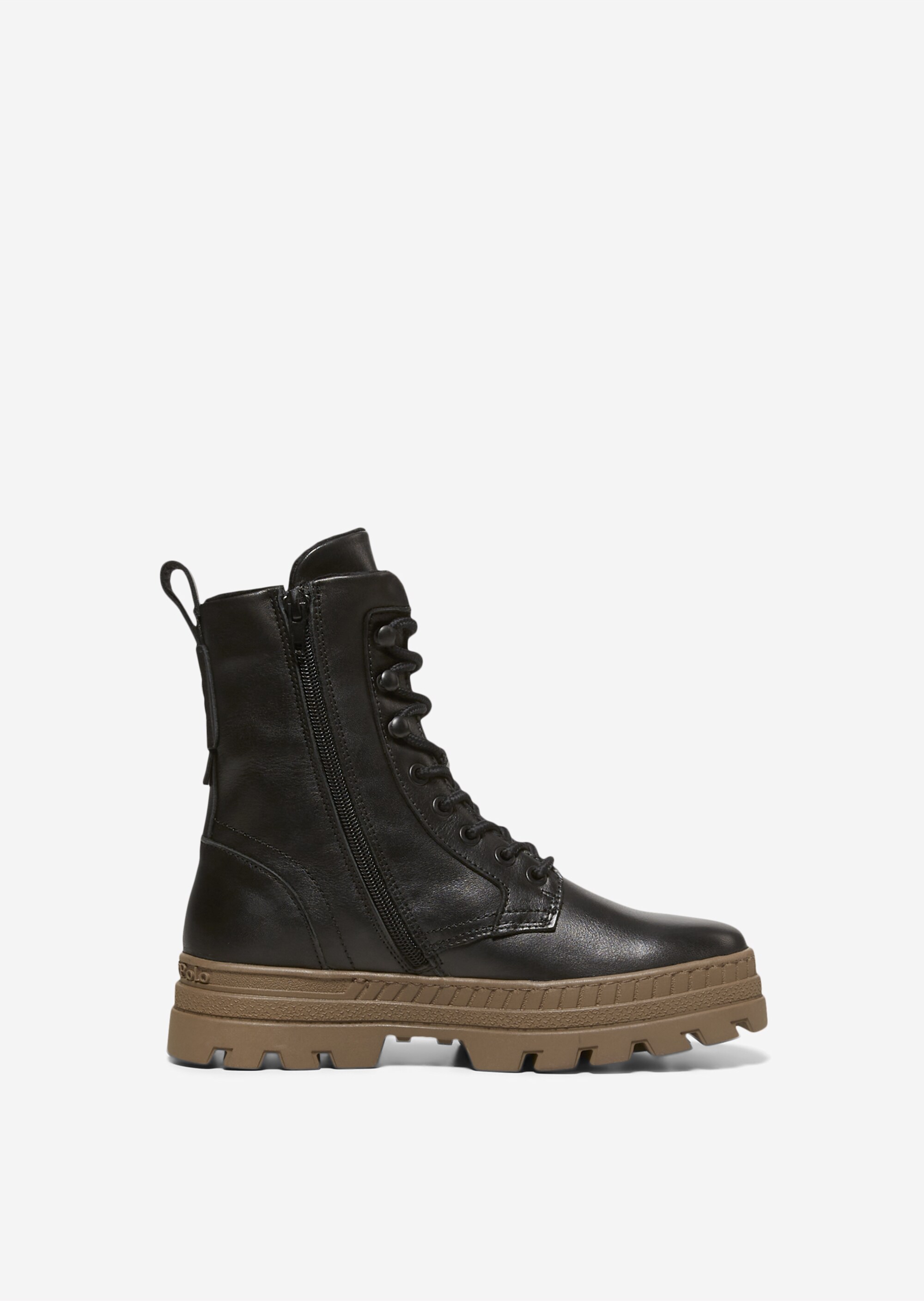 Schnürstiefel und flauschigem Mikrofaser-Futter