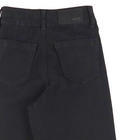 Grønt Jeans - Wise Wide Leg - Sort