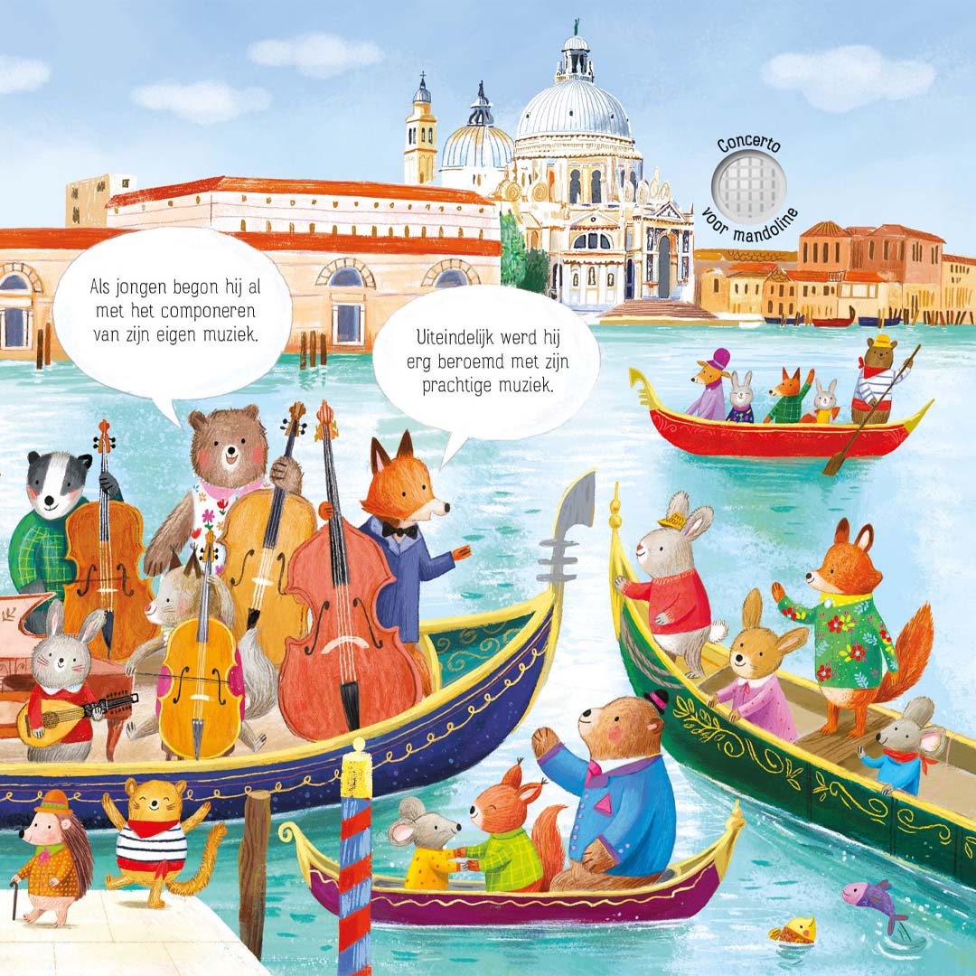 Uitgeverij usborne het dierenorkest speelt vivaldi