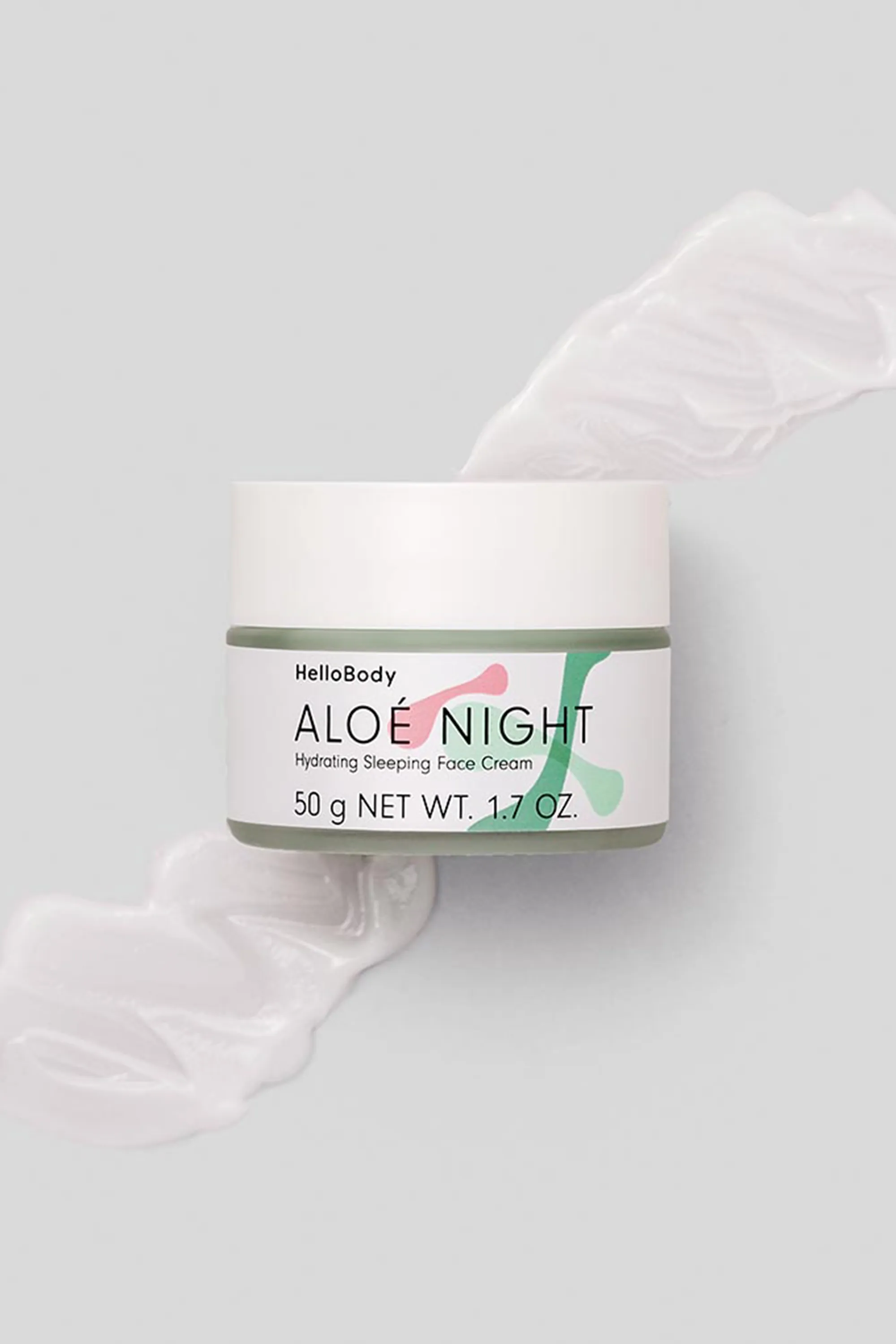 HelloBody Crème de nuit hydratante Aloe Night-50 ml