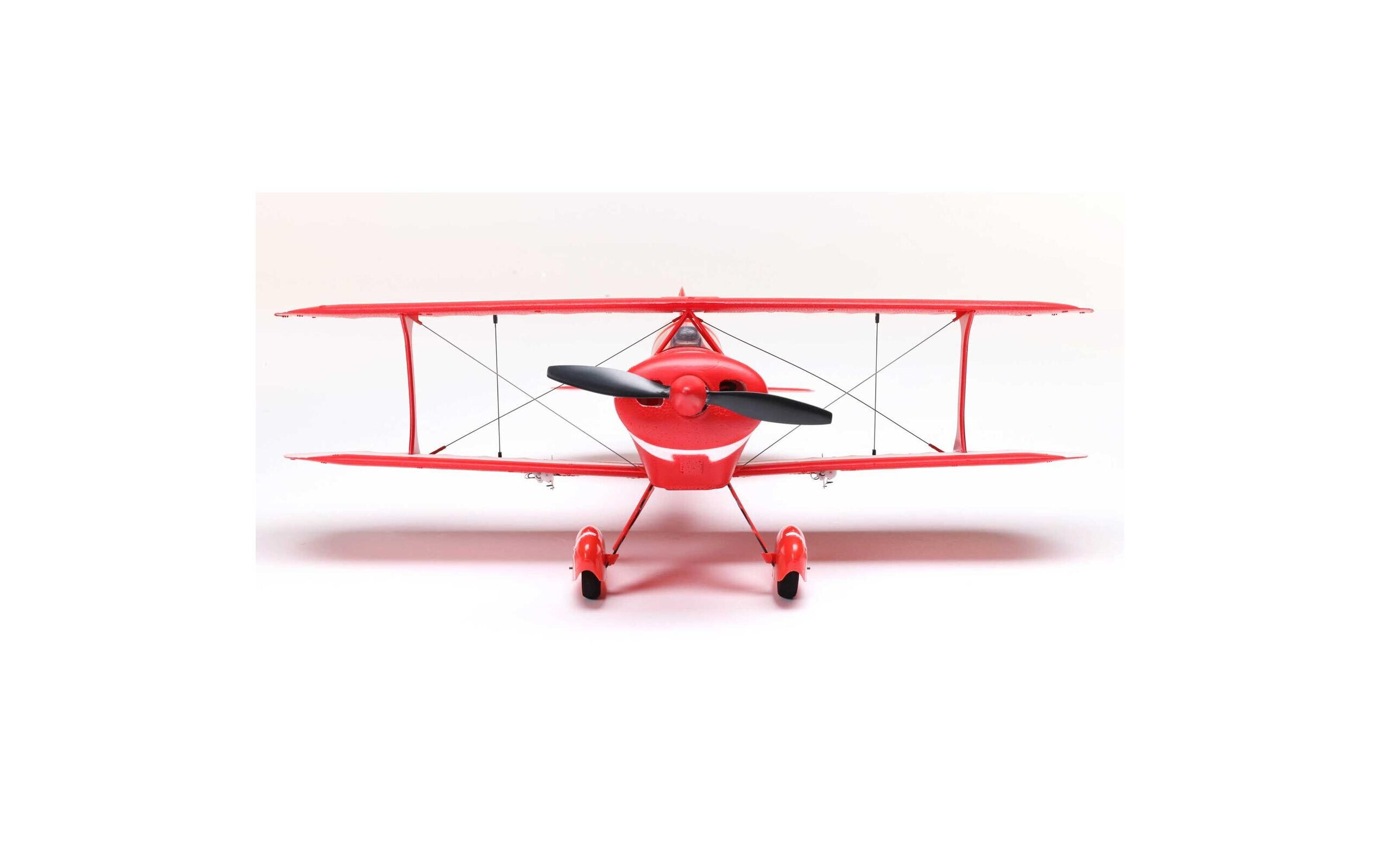 Doppeldecker UMX Pitts S-1S mit AS3X & SAFE Select BNF Basic<br>Massstabsgetreuer Nachbau des legendären Kunstflugzeugs