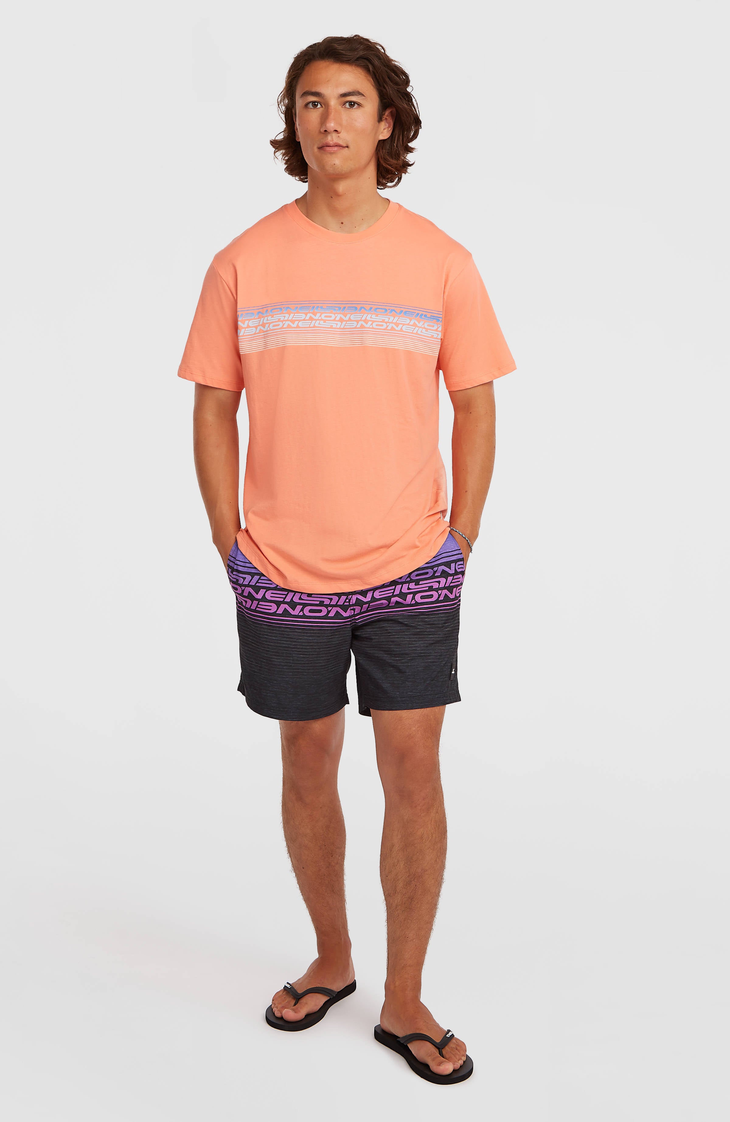 O'Neill Logo Stripe T-shirt