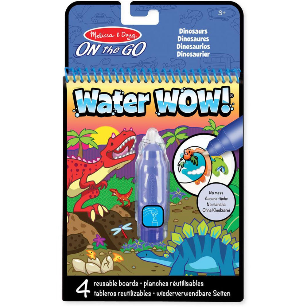 Køb Melissa & Doug Blå Water Wow! Water-Reveal Pad Dinosaurs