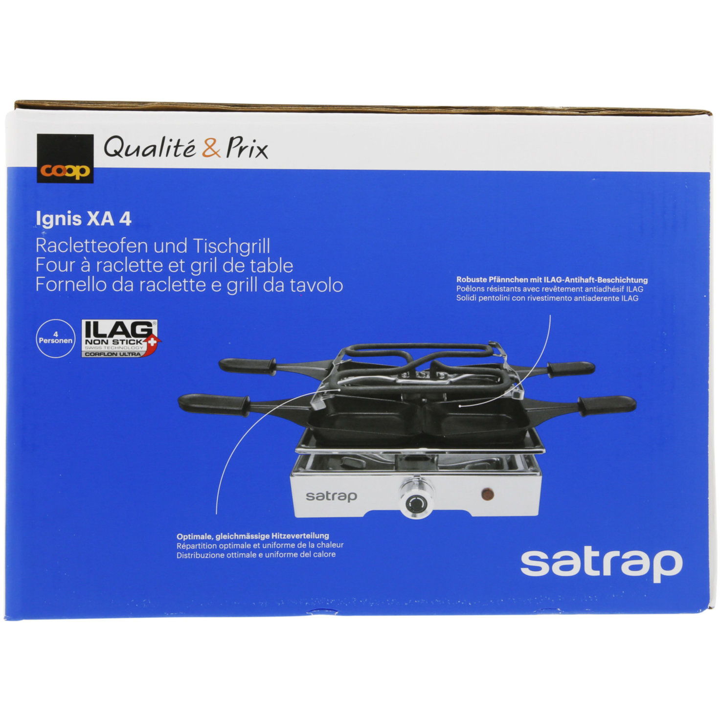 satrap Ignis XA 4 Raclettegerät