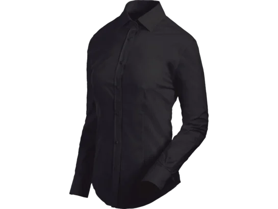 Chemise premium femme noire Würth MODYF