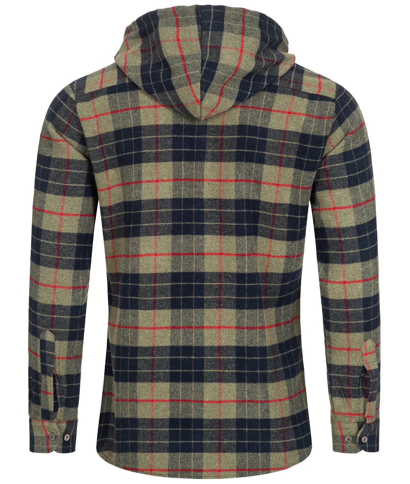 Rock Creek Hemd Kariertes Hemd mit Kapuze Regular Fit