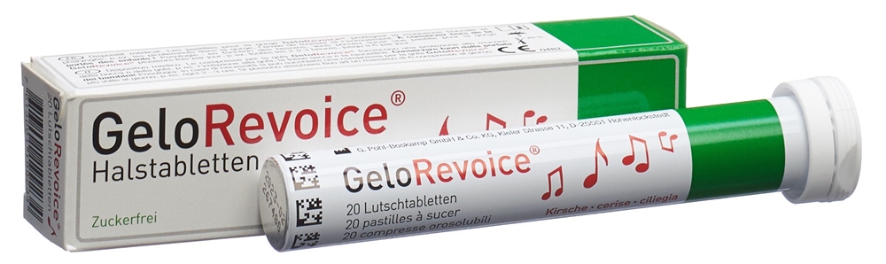 GELOREVOICE Halstabletten Lutschtabl Kirsche 20 Stk