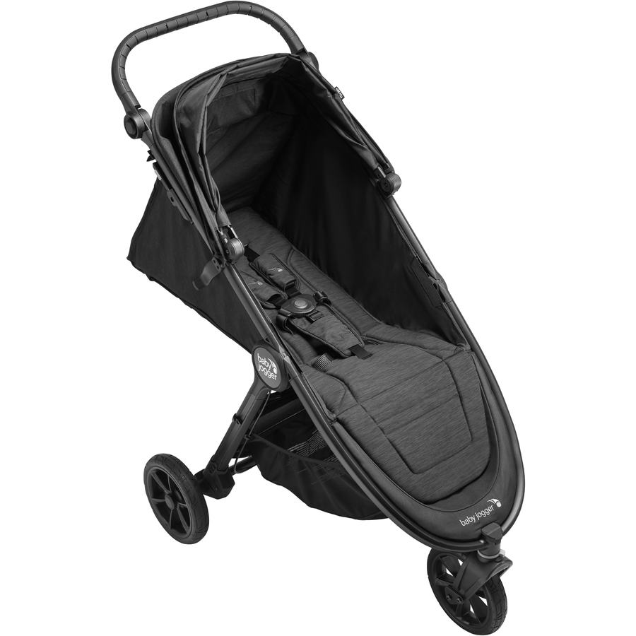 baby jogger Kombi-Kinderwagen City Mini GT2 Opulent Black inklusive Babywanne und Sicherheitsbügel