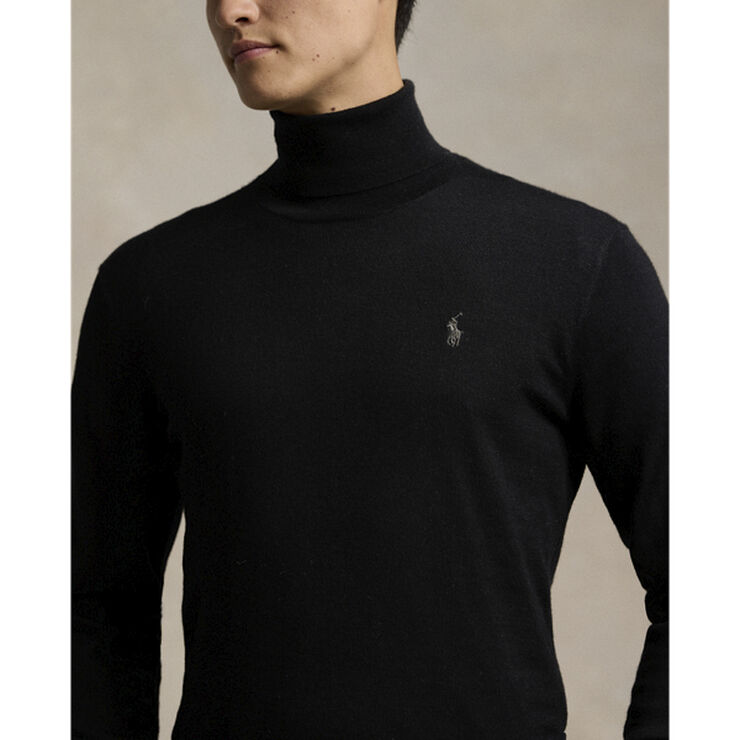 Polo Ralph Lauren 2/30 MERINO WL RWS-LSL-PLO Sort