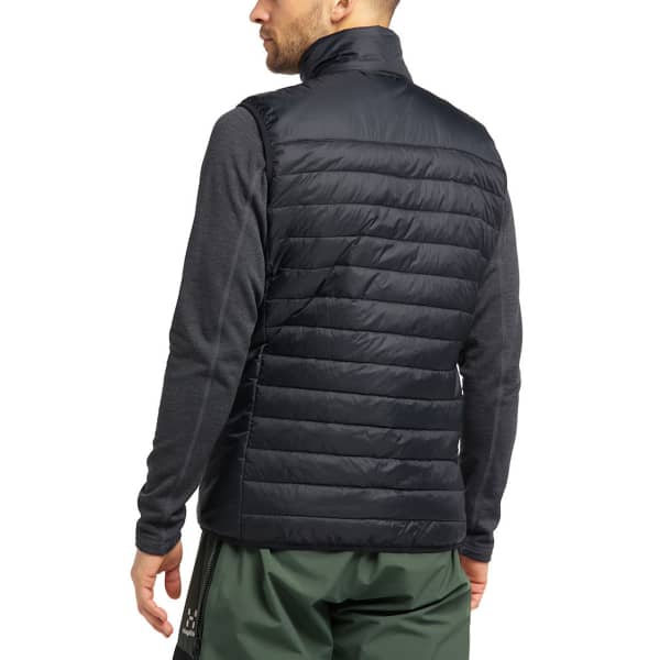 Doudoune randonnée HAGLÖFS SPIRE MIMIC VEST MEN TRUE BLACK