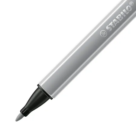 Filzschreiber - STABILO pointMax - Einzelstift - hellgrau