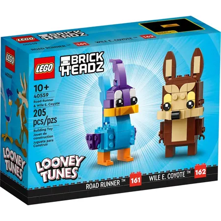 LEGO® BrickHeadz™ 40559 Road Runner & Wile E. Coyote