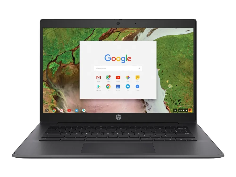 HP Chromebook 14 G6 - Intel Celeron - N4020 / op til 2.8 GHz - Chrome OS - UHD Graphics 600 - 4 GB RAM - 32 GB eMMC - 14