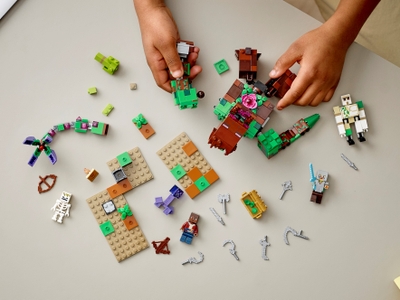 LEGO De junglechaos (21176)