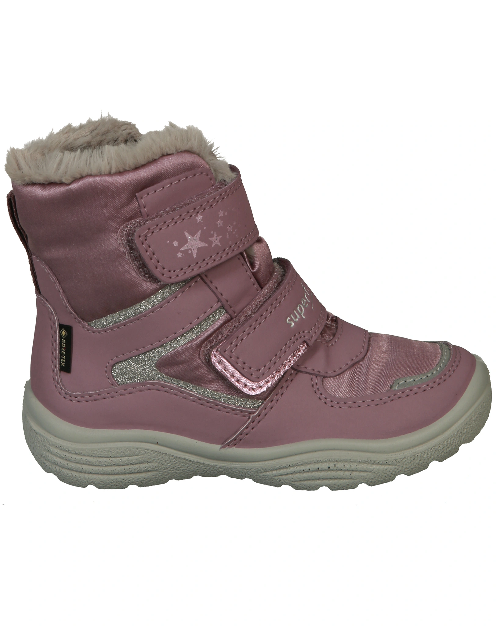 Klett-Boots CRYSTAL - STAR in lila/rosa