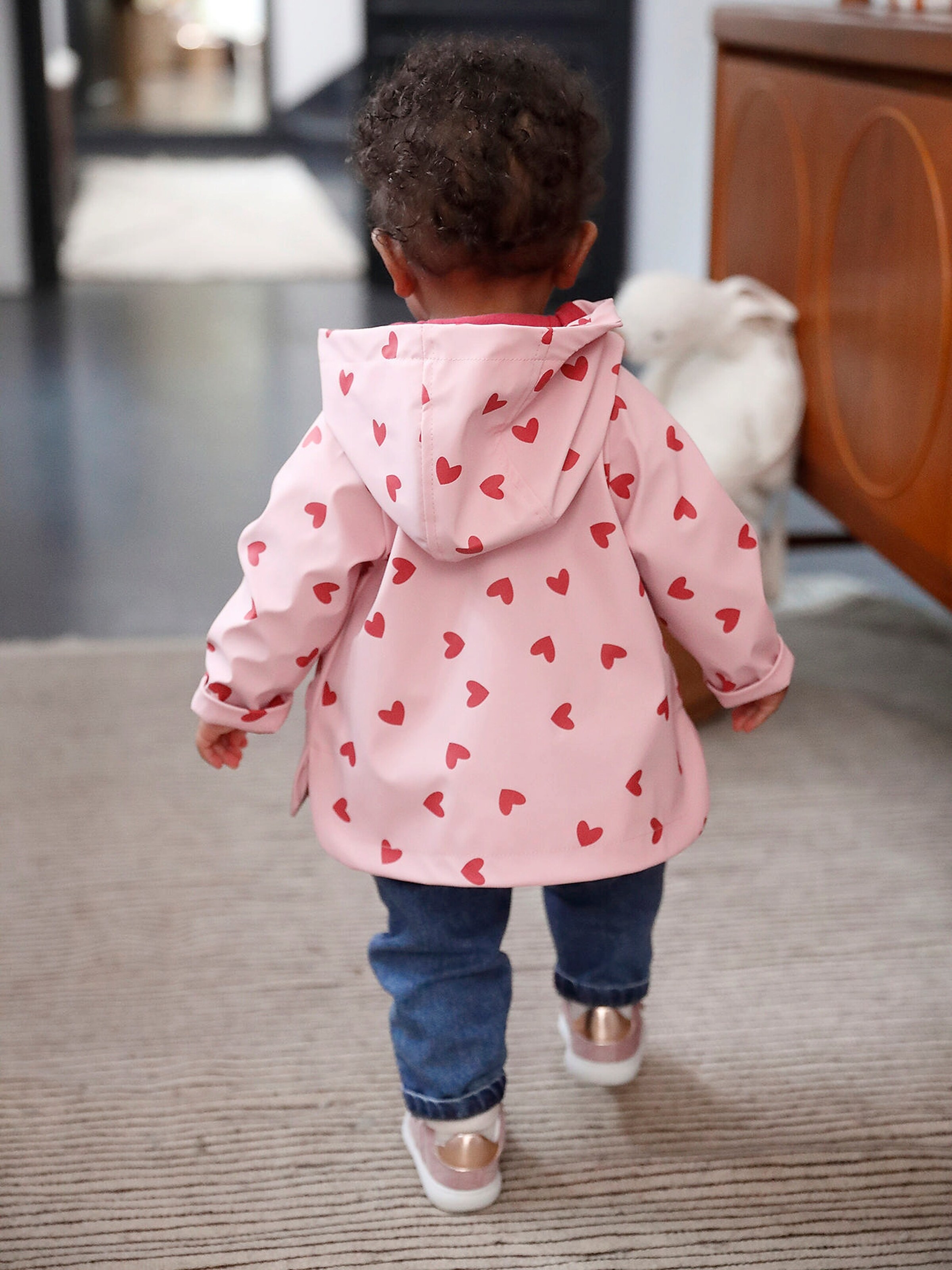 Vertbaudet Mädchen Baby Regenjacke rosa