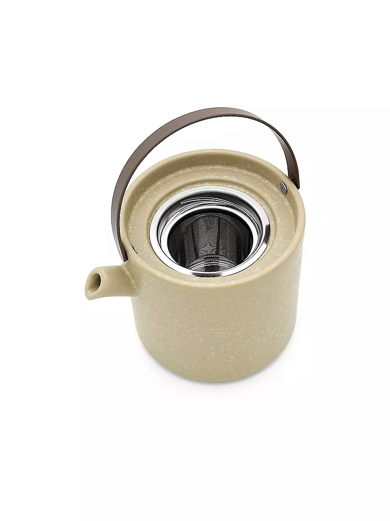 BREDEMEIJER Tee Set UMEA 1,2l Lehmgrau/Bamg. camel