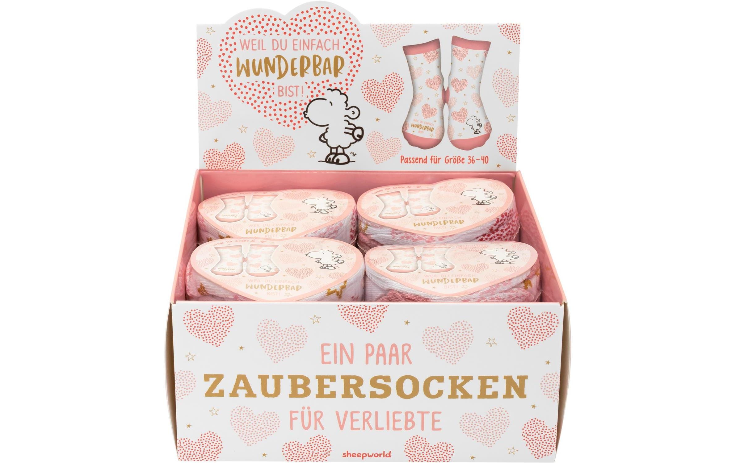 Socken Du bist wunderbar Grösse 36 - 40Zaubersocken
