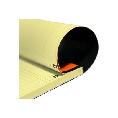 Oxford International - Bloc notes - A4 + - 160 pages - ligné jaune - perforé