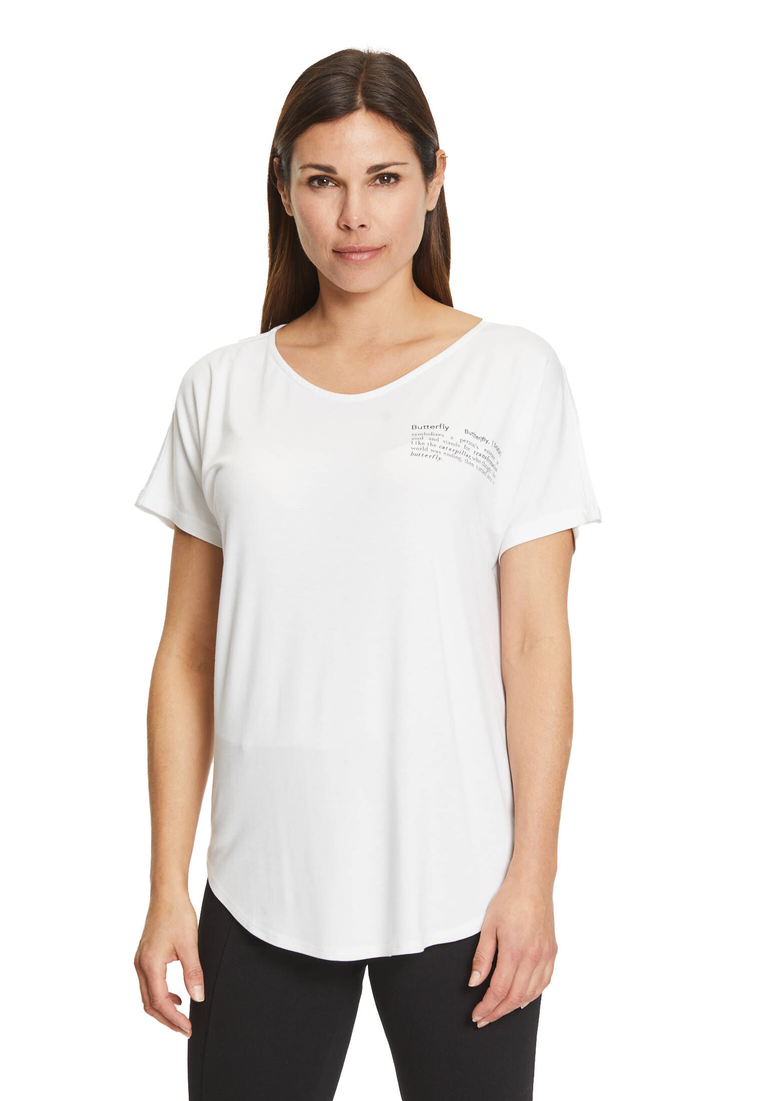 Betty Barclay| Damen Oversize-Shirt mit V-Ausschnitt