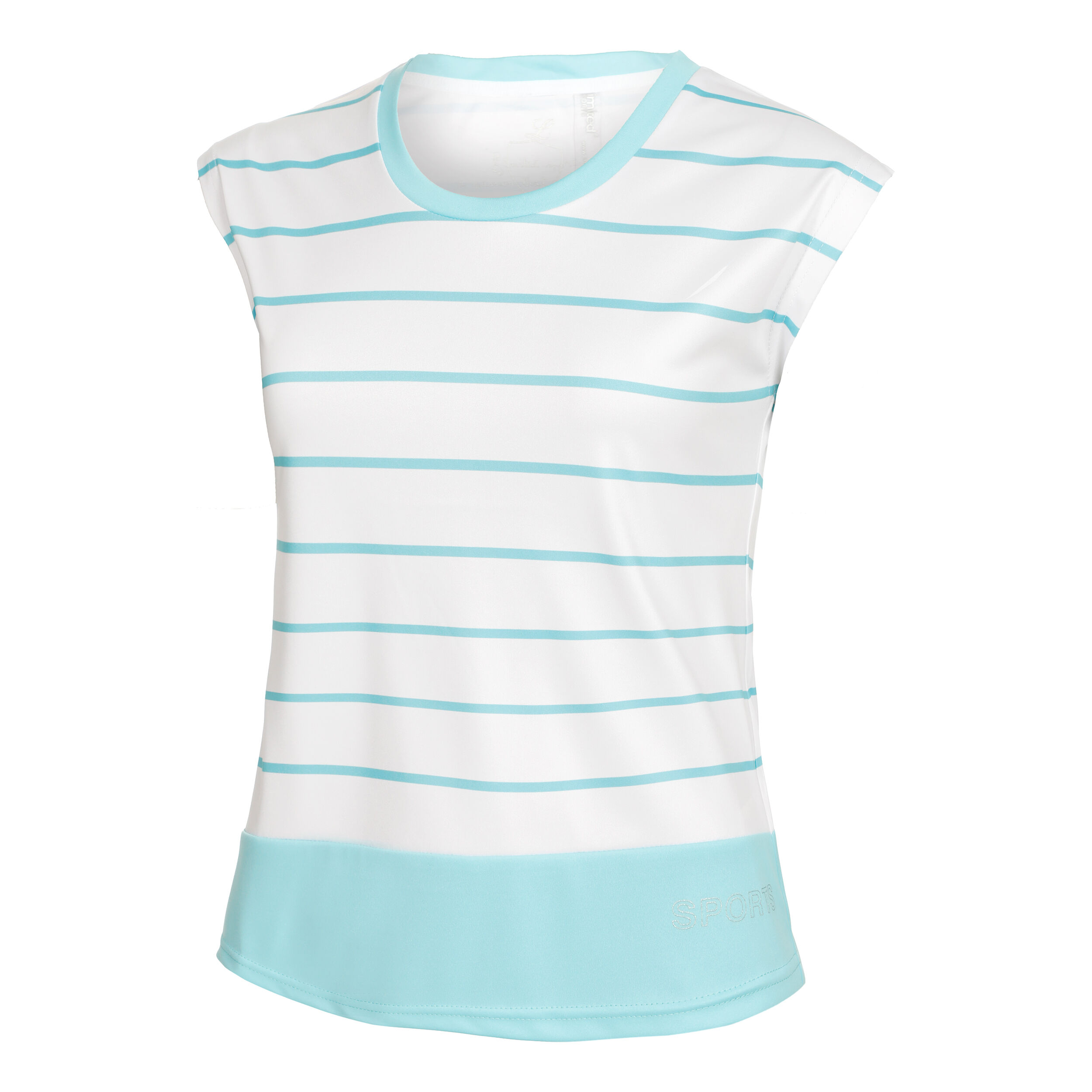 Limited Sports T-shirt Femmes - Blanc , Turquoise