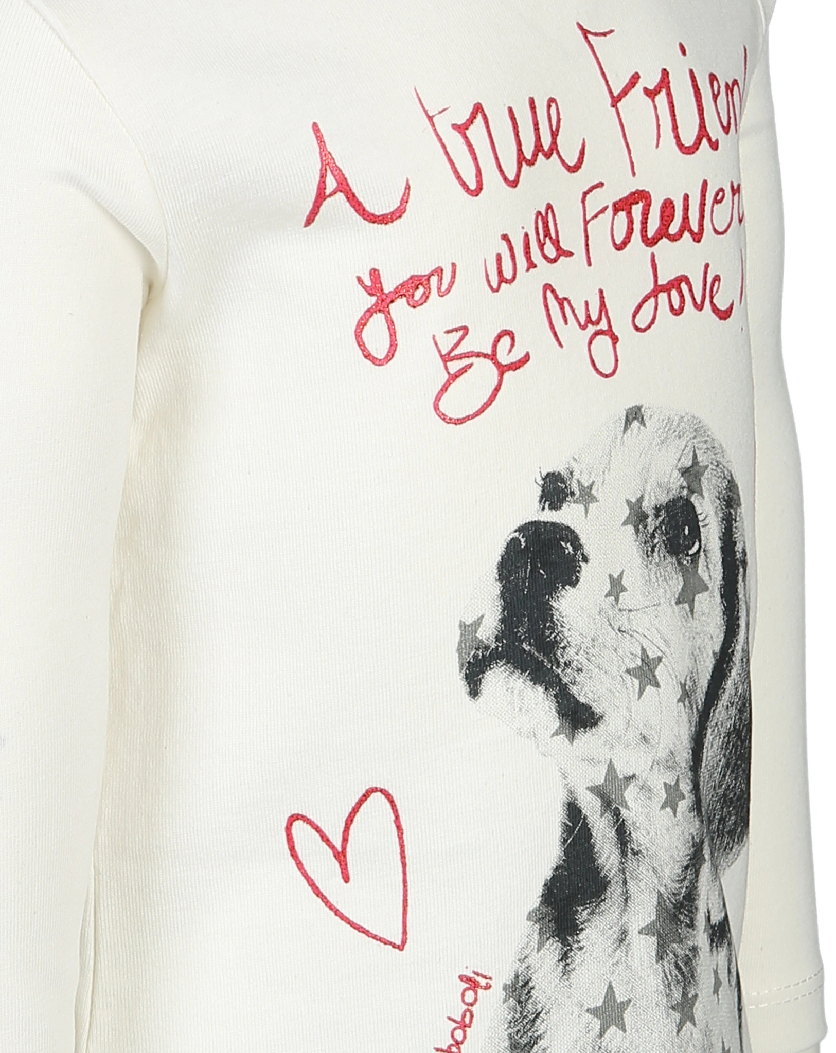 Langarmshirt DALMATA in off white