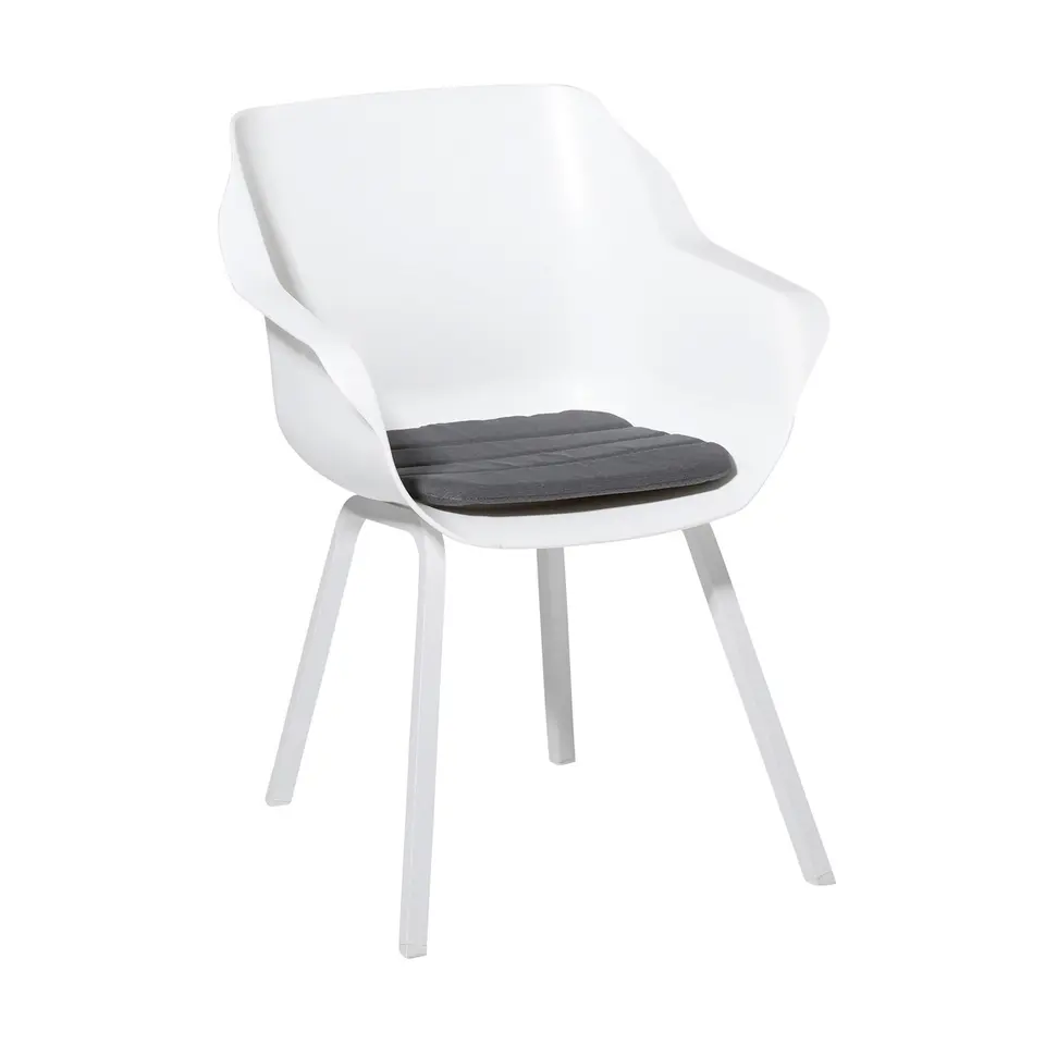 Madison - Zitkussen Panama grey - Ca. 40x40 cm - Set van 4