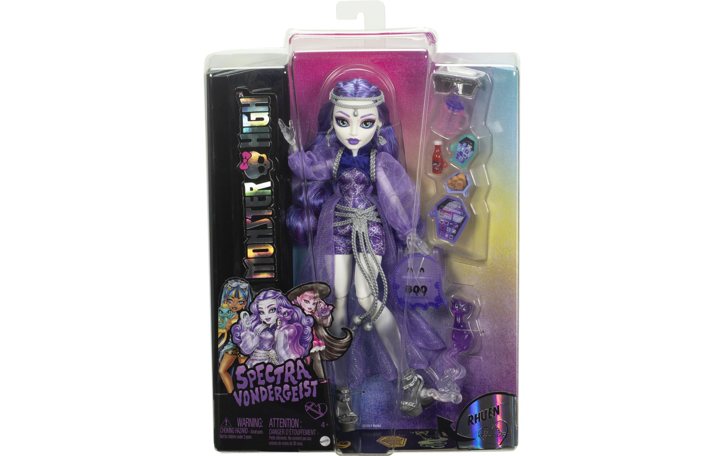 Monster High Student SpectraVondergeist Puppe im lilafarbenen Look