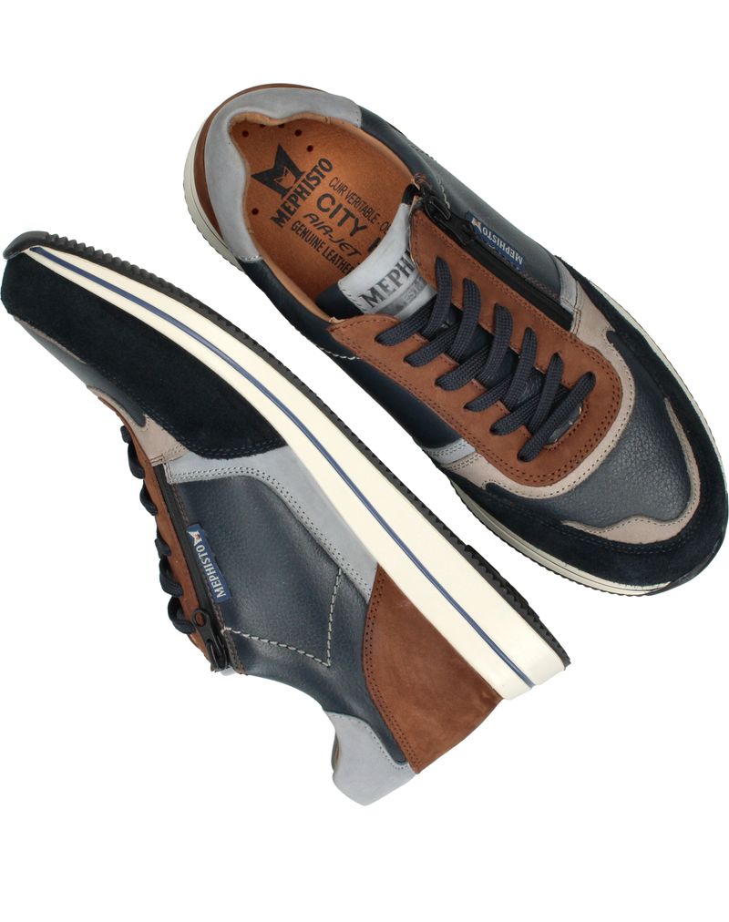 Mephisto Gilford Sneakers Blauw Heren