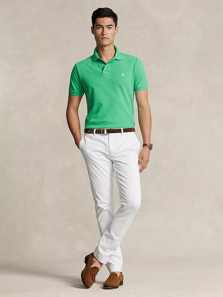 POLO RALPH LAUREN Poloshirt Custom Slim Fit grün