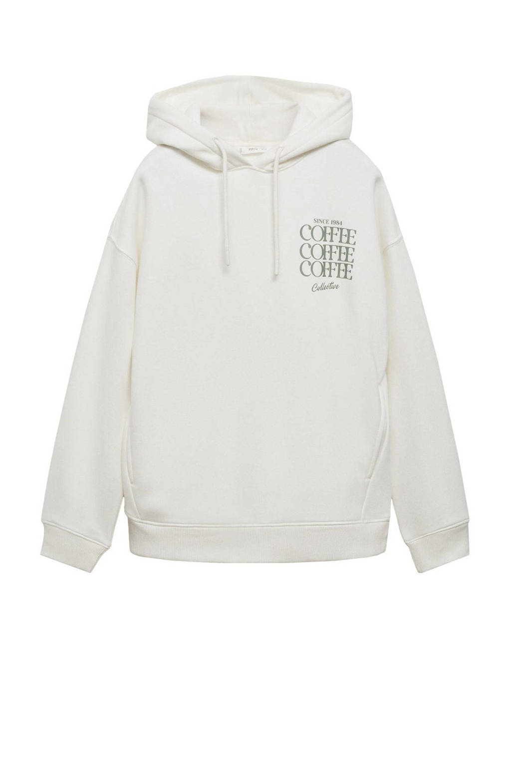 MANGO TEEN hoodie wit