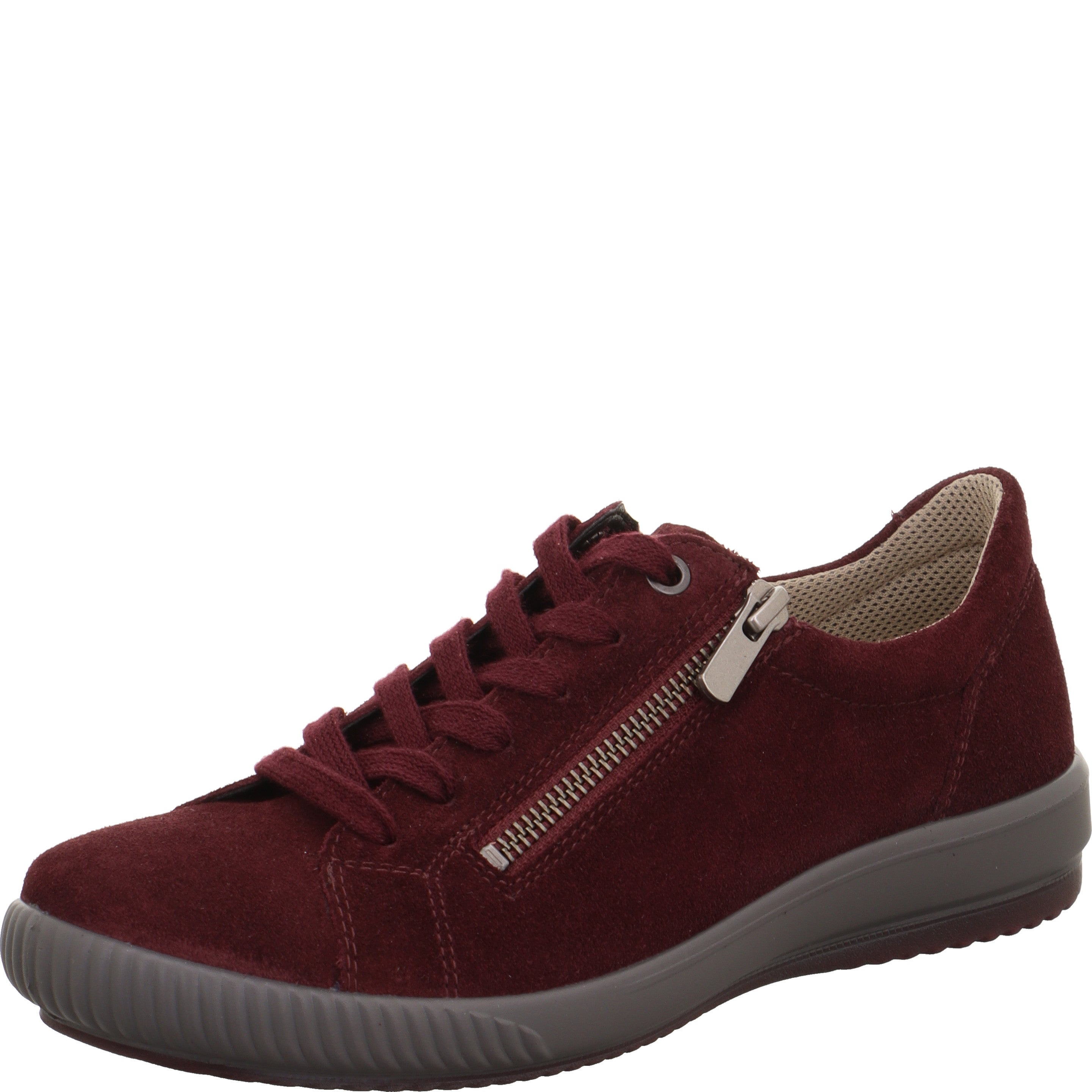 legero TANARO 5.0 Damen  Sneaker low mit Reißverschluss - Farbe: Rubin - Größe: 4.5