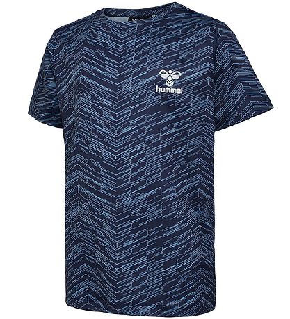 Hummel T-shirt - hmlDams - Blåck Iris