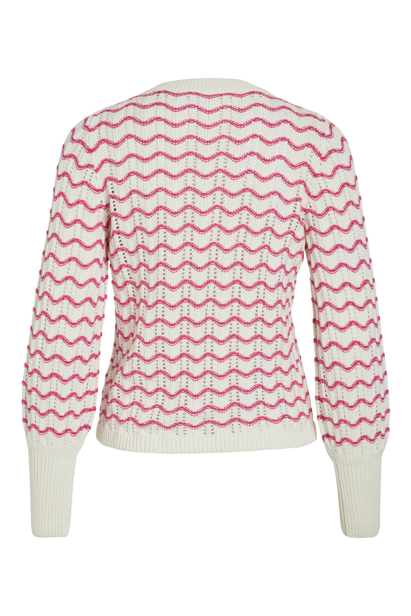 Camisa de malha perfurada - Rosa