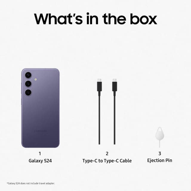 Samsung Galaxy S24 5G smartphone 8/128GB Cobalt Violet